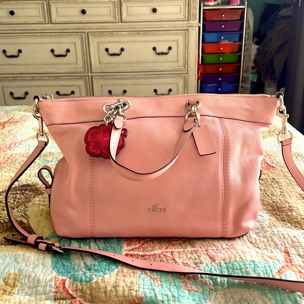 Baby Pink Coach Purse Gem